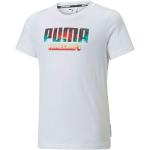 Weiße Puma Minecraft Kinder T-Shirts für Jungen Größe 110 