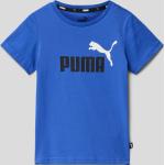 Royalblaue Puma Kinder T-Shirts aus Baumwolle Größe 104 