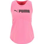 Pinke Puma Tank-Tops für Damen Größe M für den für den Sommer 