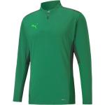 Grüne Puma Sweatshirts mit Reißverschluss Größe S 