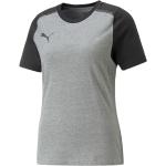 Graue Puma Casuals T-Shirts für Damen Größe XXL 