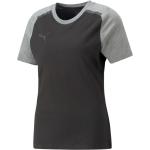 Schwarze Puma Casuals T-Shirts für Damen Größe XS 