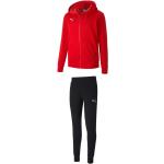 Puma teamGOAL 23 Casuals Sweat Suit Youth (656714+656713-01) red