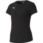 Schwarze Puma teamGOAL T-Shirts für Damen Größe XL 