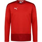 Reduzierte Rote Sportliche Puma teamGOAL Herrensweatshirts Größe XL 
