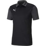 Schwarze Elegante Puma teamGOAL Katzen-Shirts mit Katzenmotiv aus Polyester für Herren Größe S 