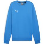 Blaue Puma teamGOAL Sweatshirts Übergrößen 