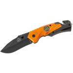 Puma Tec Rettungsmesser AISI 420 Stahl beschichtet Orange Schwarz Klappmesser