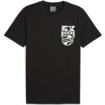 Schwarze Puma T-Shirts aus Polyester für Herren Größe L 