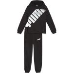 PUMA® Trainingsanzug, Seitentaschen, Logo-Print, für Kinder, schwarz, 128