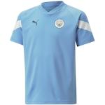PUMA Trainingsshirt Manchester City F.C. Fußball Trainingstrikot Jugend blau Kinder Puma