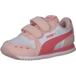 PUMA Unisex Kids' Fashion Shoes CABANA RACER SL 20 V INF Trainers & Sneakers, PUMA WHITE-LOVEABLE-ROSE DUST, 25