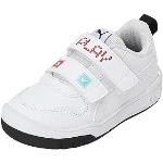 PUMA Unisex Baby MULTIFLEX SL Let's Play V INF Sneaker, White White-for All TIME RED, 20 EU