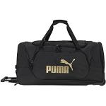 PUMA Evercat Wanderer Reisetasche mit Rollen, 71,1 cm, schwarz/Gold, Einheitsgröße