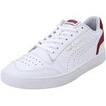 PUMA Unisex Ralph Sampson Lo Perf Color Sneaker, White-Intense Red-Ivory Glow, 37.5 EU