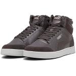 PUMA Unisex Shuffle Mid Fur Sneaker, Grau (Flat Dark Gray Cast Iron Cool Light Gray), 39 EU
