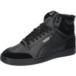 Reduzierte Graue Puma Shuffle High Top Sneaker & Sneaker Boots für Herren Größe 44 mit Absatzhöhe bis 3cm für den für den Winter 