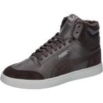 Reduzierte Graue Puma Shuffle High Top Sneaker & Sneaker Boots für Herren Größe 42 mit Absatzhöhe bis 3cm für den für den Winter 