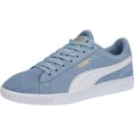 Blaue Puma Vikky Low Sneaker aus Veloursleder für Damen Größe 41 