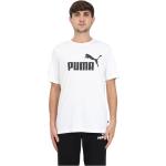Reduzierte Weiße Puma T-Shirts aus Baumwolle für Herren Größe XXL 