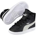 Schwarze Puma Smash High Top Sneaker & Sneaker Boots mit Klettverschluss für Kinder Größe 34 zum Schulanfang für den für den Winter 