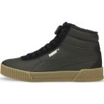 Schwarze High Top Sneaker & Sneaker Boots mit Riemchen aus Kunstleder für Damen Größe 38,5 für den für den Winter 
