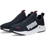 Reduzierte Dunkelblaue Puma Wired Rapid Slip-on Sneaker ohne Verschluss aus Textil für Damen Größe 40,5 