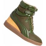 Grüne Puma Mihara Yasuhiro High Top Sneaker & Sneaker Boots mit Klettverschluss aus Leder atmungsaktiv für Kinder Größe 38 mit Absatzhöhe 5cm bis 7cm 