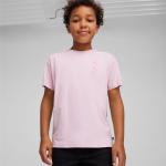 Lila Kurzärmelige Puma Kinder T-Shirts aus Jersey für Jungen Größe 152 