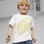 Beige Kurzärmelige Puma Trolls Kinder T-Shirts für Jungen Größe 98 