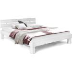 Weiße Möbel-Eins Einzelbetten aus Fichte 140x220 