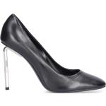 Reduzierte Schwarze Off-White High Heels & Stiletto-Pumps aus Nappaleder für Damen Größe 39 mit Absatzhöhe über 9cm 