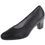 Schwarze Elegante tessamino Natural Feet Damenpumps aus Leder Größe 41 für den für den Sommer 