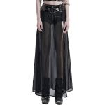 Punk Rave Gothic Goth Shorts Hot Pants - Shadows Caster Gloss Kunstleder Chiffon