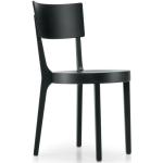 Schwarze Girsberger Designer Stühle aus Massivholz 