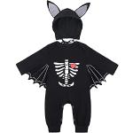 Reduzierte Schwarze Fledermaus-Kostüme für Babys 