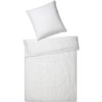 Weiße Elegante Leinenbettwäsche aus Leinen maschinenwaschbar 200x200 