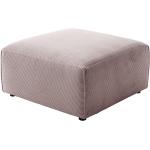 Altrosa PURE HOME LIFESTYLE Quadratische Sitzhocker aus Textil Breite 0-50cm, Höhe 0-50cm, Tiefe 0-50cm 