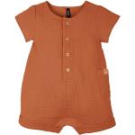 Orange pure pure Bio Kinderplaysuits & Kurze Overalls für Kinder aus Baumwolle Größe 68 