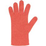 Grüne Nachhaltige Fingerhandschuhe aus Wolle für Damen Größe 8 