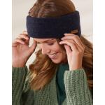 Marineblaue pure pure Bio Nachhaltige Headbands & Stirnbänder für Damen für den für den Winter 