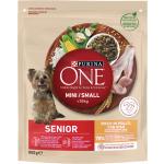 Purina ONE Mini Senior Trockenfutter für Hunde 800 g