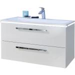 Puris Star Line Waschtisch mit Unterschrank Set 1 - 90 cm, Waschtisch und Waschtischunterschrank wählbar, optional LED-Beleuchtung- B: 906 H: 498 T: 495