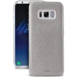 Silberne Puro Samsung Galaxy S8 Cases mit Glitzer aus Kunststoff 