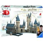Puzzle - Hogwarts-Set - Große Halle + Astronomie Turm - Harry Potter - 3D - 1.080 Teile
