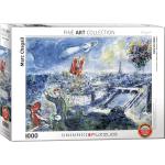 Puzzle Marc Chagall Ansicht von Paris 1000 Teile