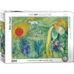 Puzzle Marc Chagall Die Liebenden von Vence 1000 Teile
