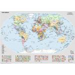 1000 Teile Ravensburger Puzzles mit Weltkartenmotiv 