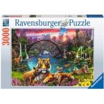 Reduzierte 3000 Teile Ravensburger Puzzles mit Tigermotiv 