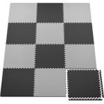 Puzzlematte EVA 2cm Schwarz/Grau - 12 Stück